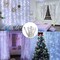 Perfect Holiday 300 LED Curtain String Lights Plug In - 8 Light Modes - Remote Control Included